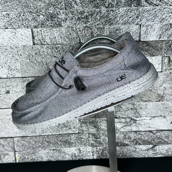 Hey Dude Shoes Wally L Stretch Steel - MNS11 - Picture 8 of 10